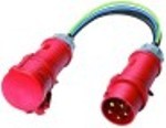adattatore per misure 16a giunto cee/16a spina cee trifase