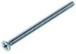 vite a testa svasata filetto m5 l 75mm inox din 965/iso 7046 conf. 1 pz recipiente a croce