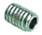 vite senza testa filetto m4 l 5mm din 913/iso 4026 recipiente esagonale ch 2 conf. 1 pz