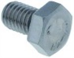 vite a testa esagonale filetto m8 lungh. fil. 12mm inox ch 13 conf. 1 pz spessore testa 5mm