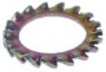 rondella dentata int. diametro  17mm diametro  est. 26mm acciaio din/iso din 6798a con. 1 pz