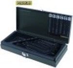 chiave a cricchetto doppia set 6 pezzi misure 6/7/8/9/10/11/12/13/14/15/17/19mm