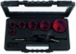 set di seghe a tazza 8 pezzi bimetallo diametro  22/29/35/44/51/68mm utensile da taglio hss