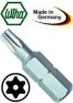 inserto chiave torx standard t10h l 25mm