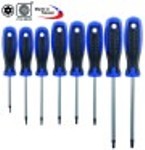 set di cacciaviti torx con foro 8 pezzi tx8/10/15/20/25/27/30/40