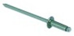 rivetto a strappo inox diametro  3,8mm l 11mm con. 50 pz din 1700