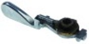 leva sx per dosatore l 19mm alluminio