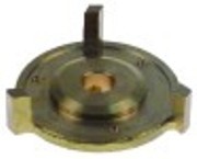 supporto rullo macinatore d1 diametro  75mm pos. di montaggio inferiore