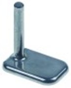 perno per ghiera di regolazione l 36mm lar. 20mm albero diametro  5mm lunghezza albero 30mm