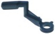 leva sx fori diametro  17mm plastica