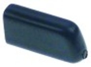 maniglia per leva l 37mm lar. 10mm h 17mm gomma