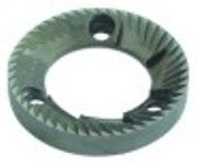 coppia macine senso di rotazione dx d1 diametro  54mm int. diametro  32mm h 9mm dist.denti 3,5mm fori diametro  6mm