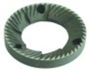 coppia macine senso di rotazione sx d1 diametro  54mm int. diametro  31mm h 8mm dist.denti 3,5mm fori diametro  4,5mm
