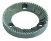 coppia macine senso di rotazione dx d1 diametro  63mm int. diametro  38mm h 9,5mm dist.denti 3mm fori diametro  5,5mm