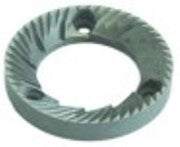 coppia macine senso di rotazione sx d1 diametro  50mm int. diametro  31mm h 8mm dist.denti 3mm fori diametro  4,5mm
