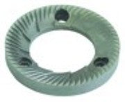 coppia macine senso di rotazione sx d1 diametro  75mm int. diametro  43mm h 10,6mm dist.denti 4mm fori diametro  6,5mm