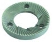 coppia macine senso di rotazione dx d1 diametro  80mm int. diametro  41mm h 10,3mm dist.denti 4mm fori diametro  6mm