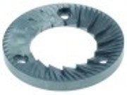 coppia macine senso di rotazione dx d1 diametro  83,5mm int. diametro  45mm h 9mm dist.denti 4mm fori diametro  6mm