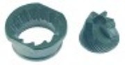 coppia macine senso di rotazione dx d1 diametro  40mm d2 diametro  32mm h 20mm alb. diametro  10mm con scanalatura