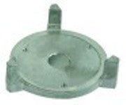 supporto rullo macinatore d1 diametro  63mm d2 diametro  80mm h 31mm tipo t80 adattabile a fiorenzato