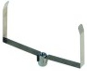 raschiatore per vasca di dosaggio lar. 110mm h 72mm filetto m6 acciaio inox