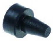 blocco per leva d1 diametro  12mm d2 diametro  7mm h 7,5mm gomma