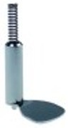 tasto l 33mm lar. 30mm albero diametro  10mm lunghezza albero 34mm con molla