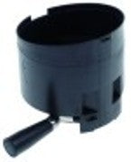 unità di dosaggio con leva pos. di montaggio dx diametro  120mm h 117mm plastica per mod. 60