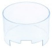 cilindro diametro  118mm h 75mm plexiglass