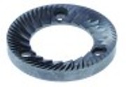 coppia macine senso di rotazione dx d1 diametro  64mm int. diametro  37mm h 8,5mm dist.denti 3,5mm fori diametro  6mm
