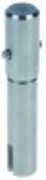 albero d1 diametro  19mm d2 diametro  17mm per tagliaverdure lungh. totale 103mm