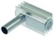 bicchiere con sfera diametro  20mm l 87mm lar. 45mm h 87mm alluminio