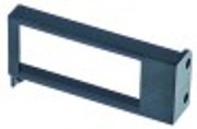 supporto per termometro lar. 81mm h 41mm plastica con. 1 pz