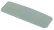 maniglia per porta l 100mm lar. 32mm int. dei fori 68mm bianco