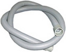 Tubo grigio scarico lavatazze diametro 19mm l.1500mm Manicotti D. interno 18/21mm Tubo D.24mm