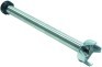 stelo frullatore L 500mm flangia diametro 47mm con lama