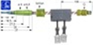 termocoppia con giunto interrotto m9x1 l 600mm m10x1 f 6,3mm