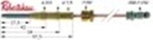 termocoppia asa 11/32 l 72" - 1825mm 7/16"