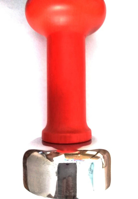 PRESSINO ACCIAIO MAN. ROSSO QUICK MILL