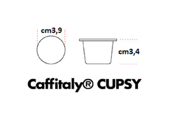 PORTAFILTRO CAPSULA SINGOLA CAFFITALY CUPSY MOD. CIMBALI