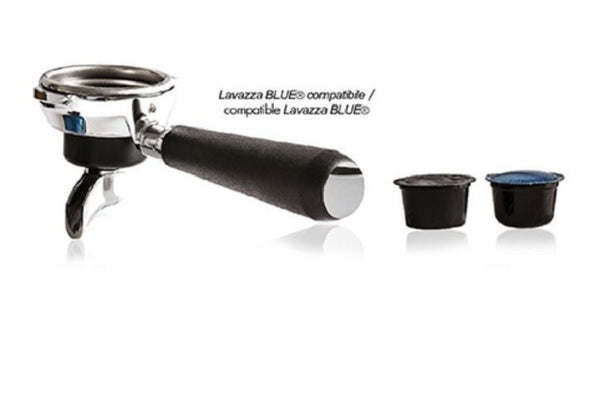PORTAFILTRO CAPSULA DOPPIA COMPATIBILE LAVAZZA BLUE MOD. GAGGIA/SAECO