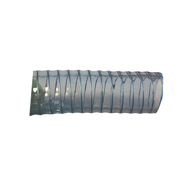 TUBO PVC SPIRALATO TRASPARENTE D. INT. 14MM -SCARICO