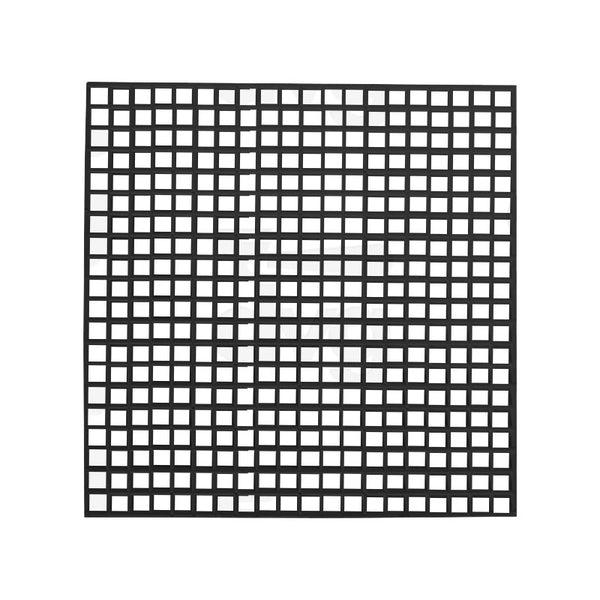 GRIGLIA SCALDATAZZE 31x31 CM NERA -POLIPROPILENE