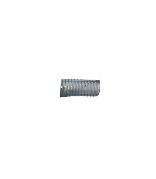 Tubo pvc spiralato trasparente d. int. 25mm -scarico