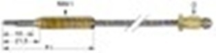 termocoppia m8x1 l 320mm m8x1