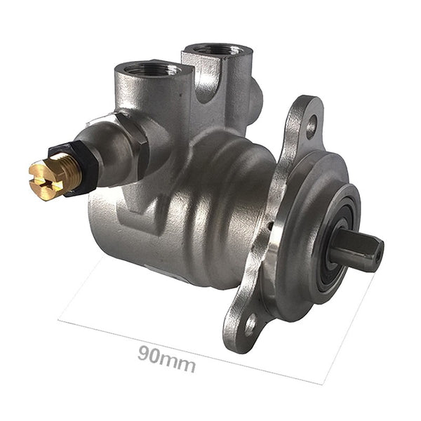 POMPANTE A FLANGIA FLUIDOTECH 200 LT/H 3 FORI, ACCIAIO INOX NSF