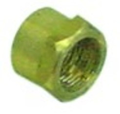 dado termocoppia filetto m6x0,5 h 6,5mm ch 8 ottone con. 1 pz