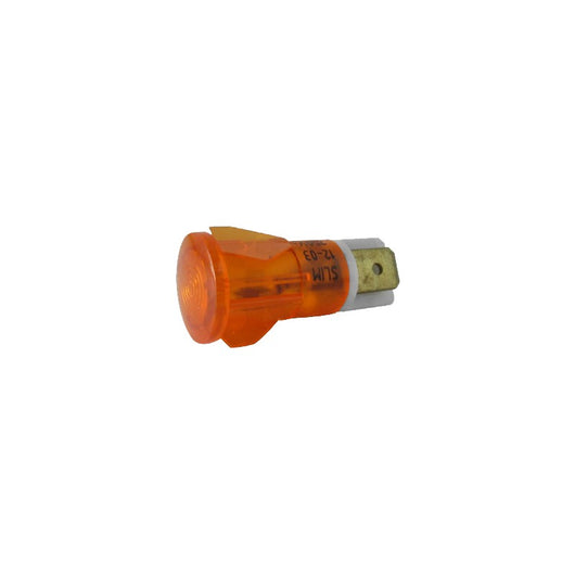 LAMPADA SPIA ARANCIO NEON 250V A FASTON