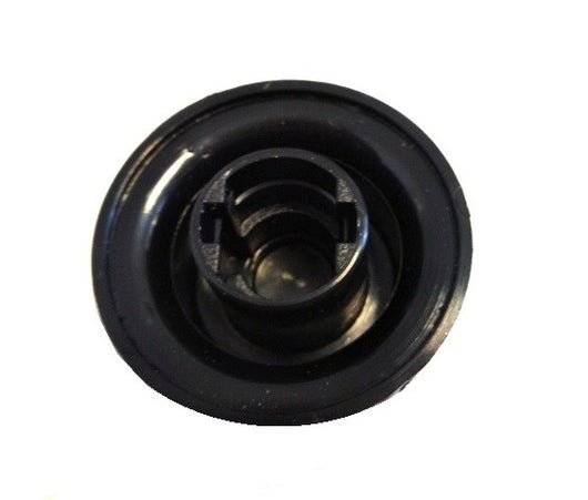 manopola termostato gas 1-8 diametro  52mm parte piana minisit nero alberino speciale