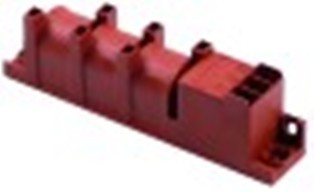 trasformatore di accensione uscite 6 1,5 v/dc dimensioni 135x23x34mm